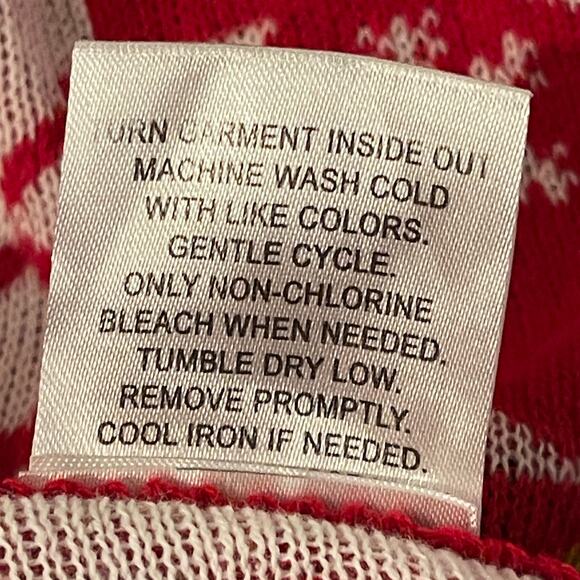 The Grinch Who Stole Christmas NAUGHTY Ugly Christmas Sweater Size Large - Picture 4 of 4